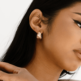 Indah Earrings - Gold - La Musa Jewellery