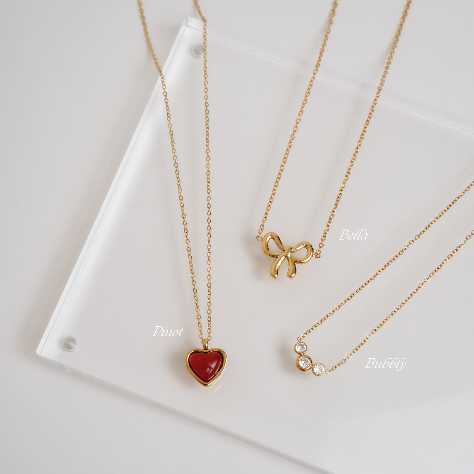 Pinot Heart Necklace