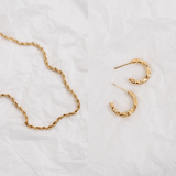The Coral Set - Gold - La Musa Jewellery