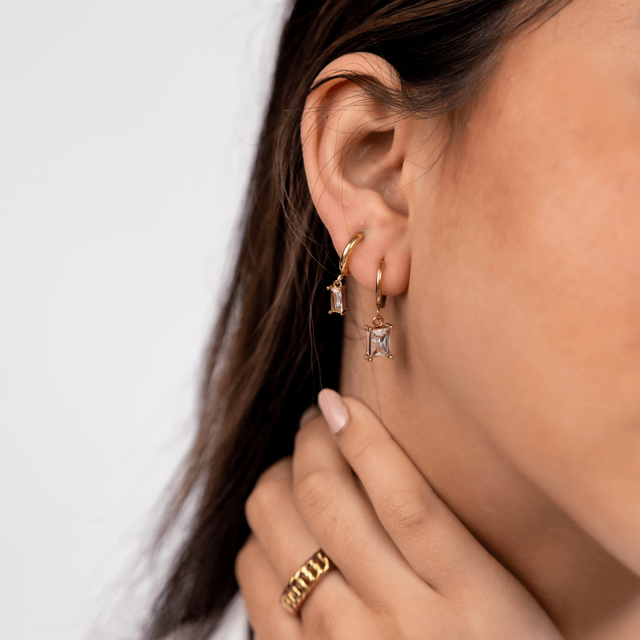 The Kiara Set - White - La Musa Jewellery