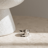 Umalas Ring - Silver - adjustable ring, mens, one size, Silver - La Musa Jewellery