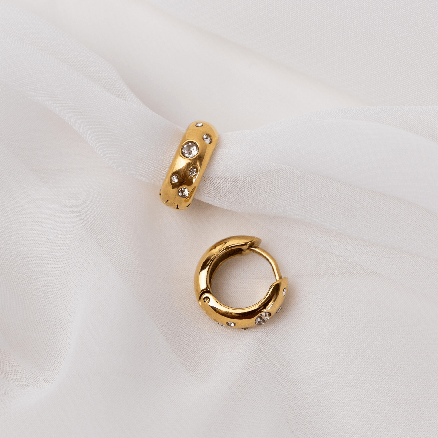 Moonlight Huggies - La Musa Jewellery