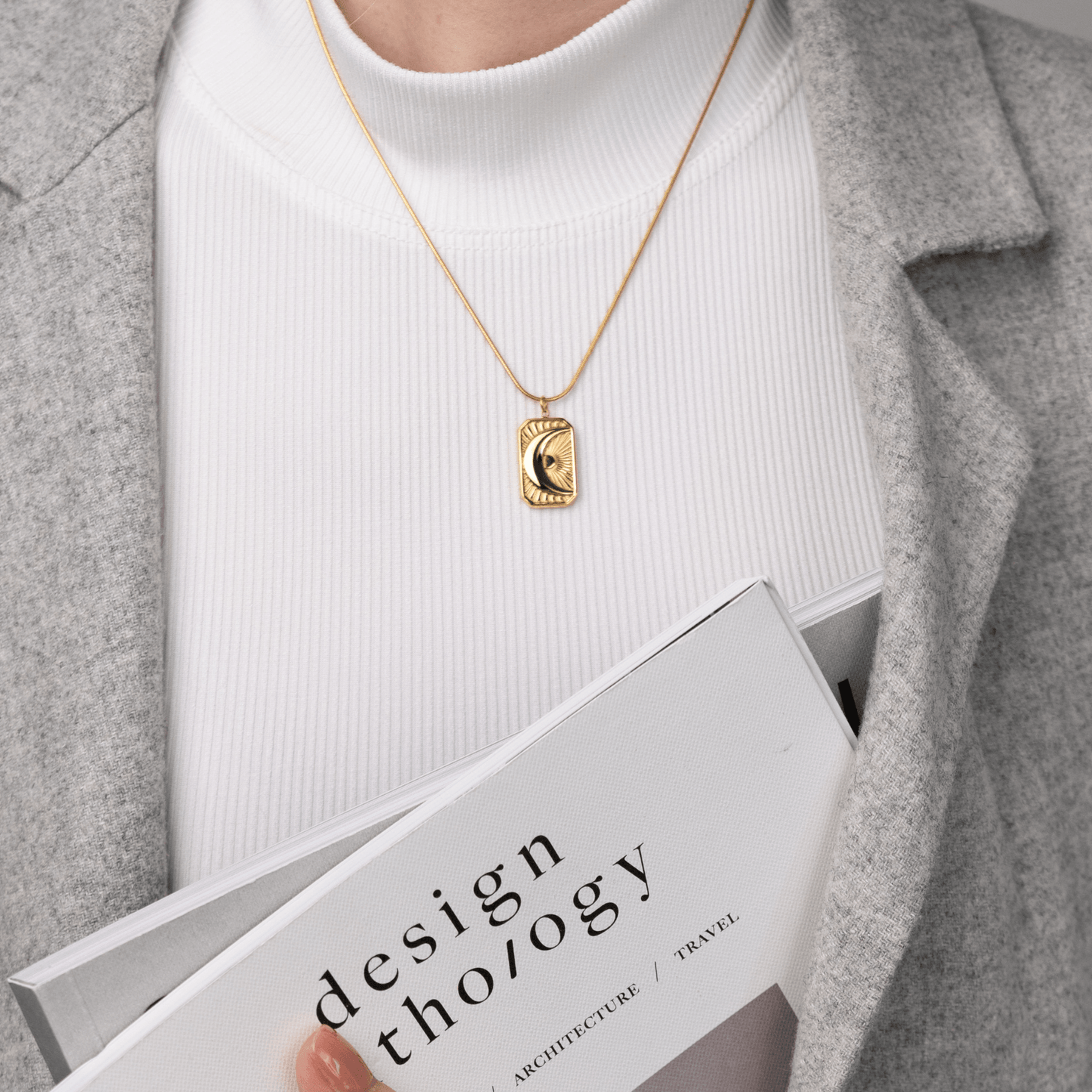 Lunar Necklace - La Musa Jewellery