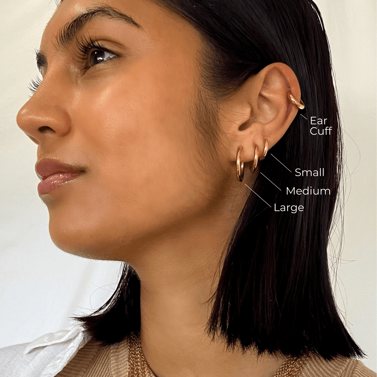 Everyday Hoops - Gold - La Musa Jewellery