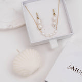 Airlie Pearl Huggie Earrings - La Musa Jewellery