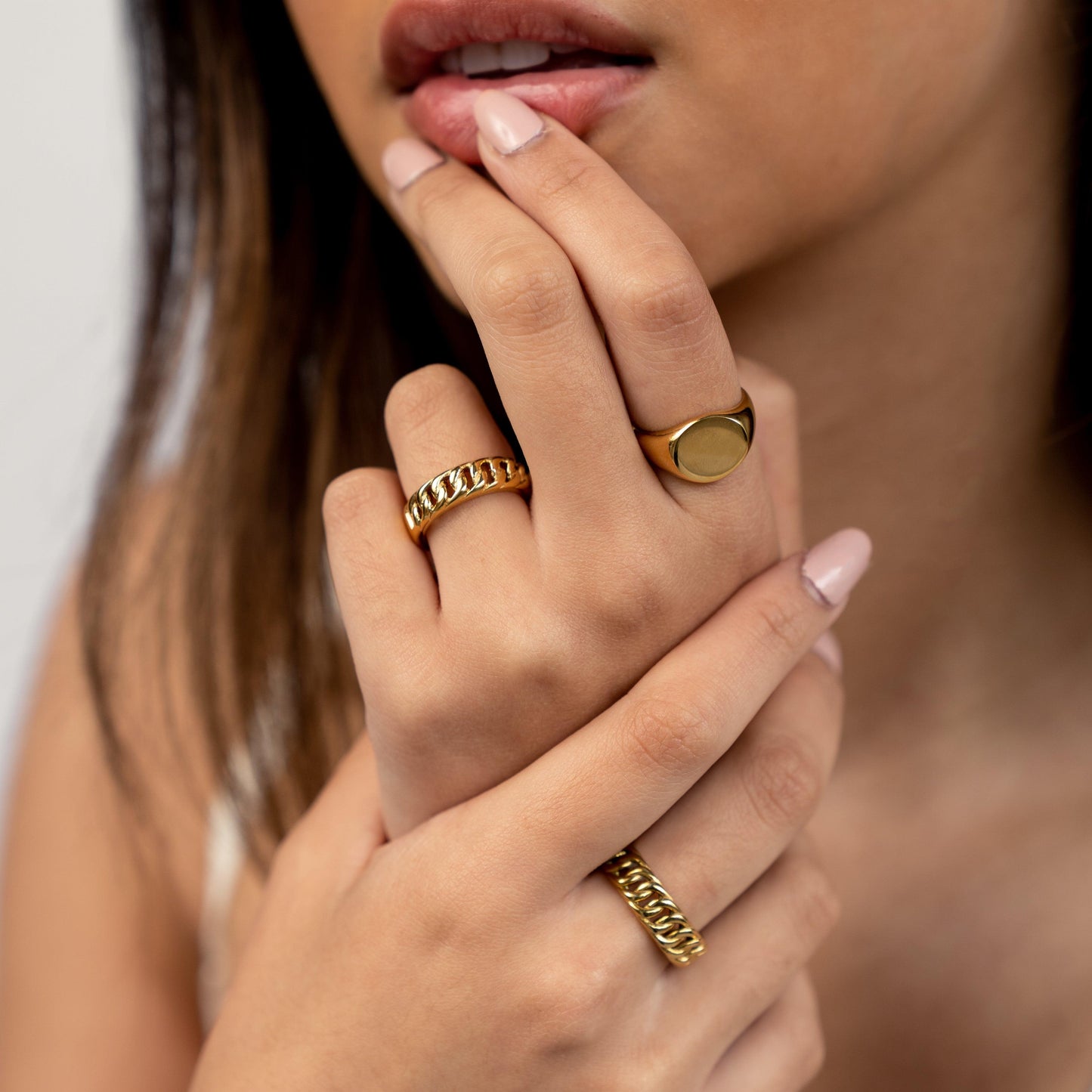 Amalfi Chain Ring | La Musa Jewellery