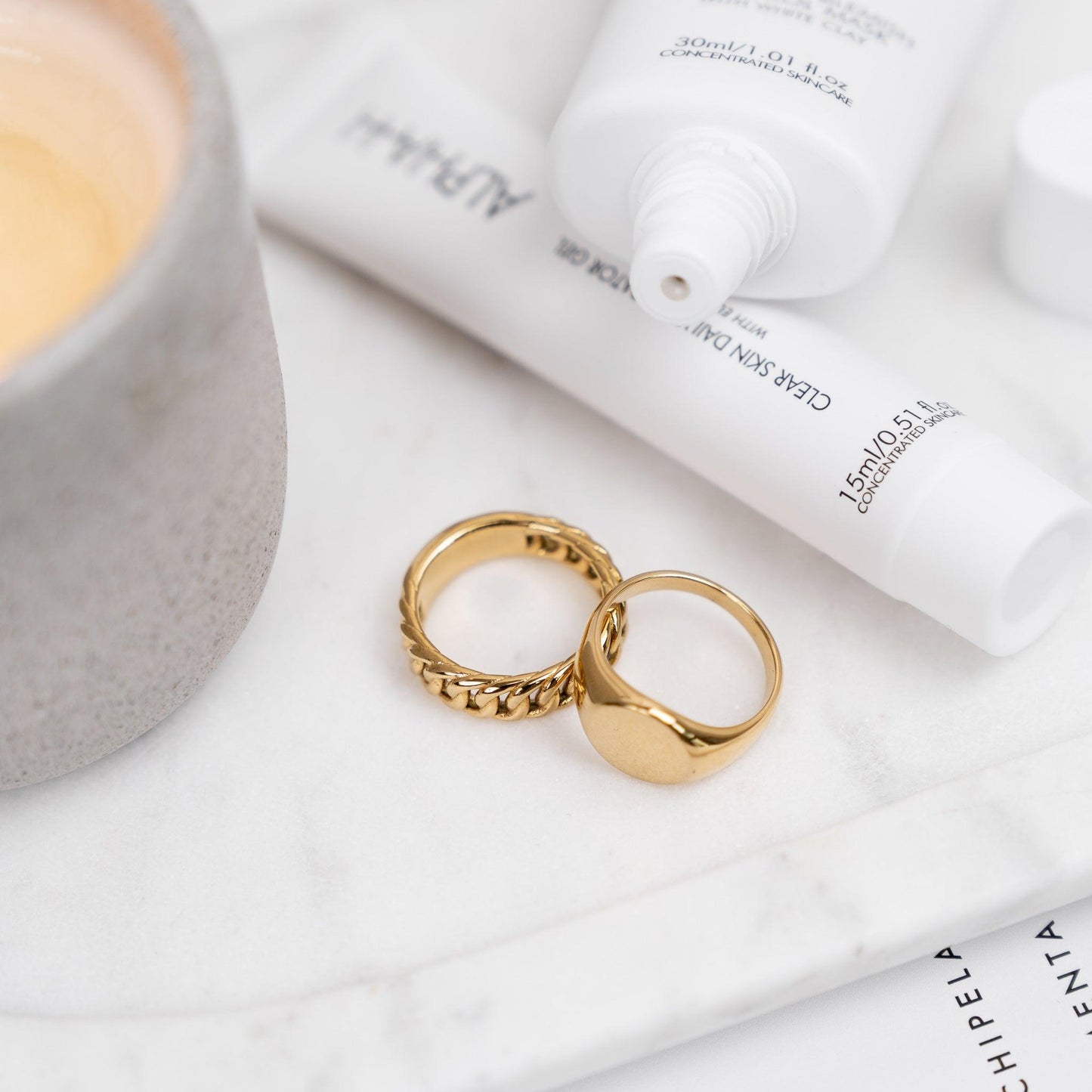 Amalfi Chain Ring | La Musa Jewellery