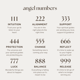 Angel Number Necklace - La Musa Jewellery