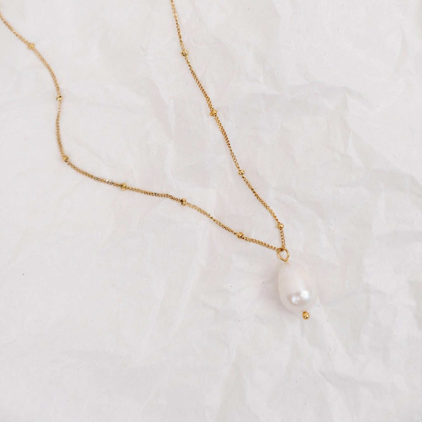 Bronte Pearl Necklace - La Musa Jewellery