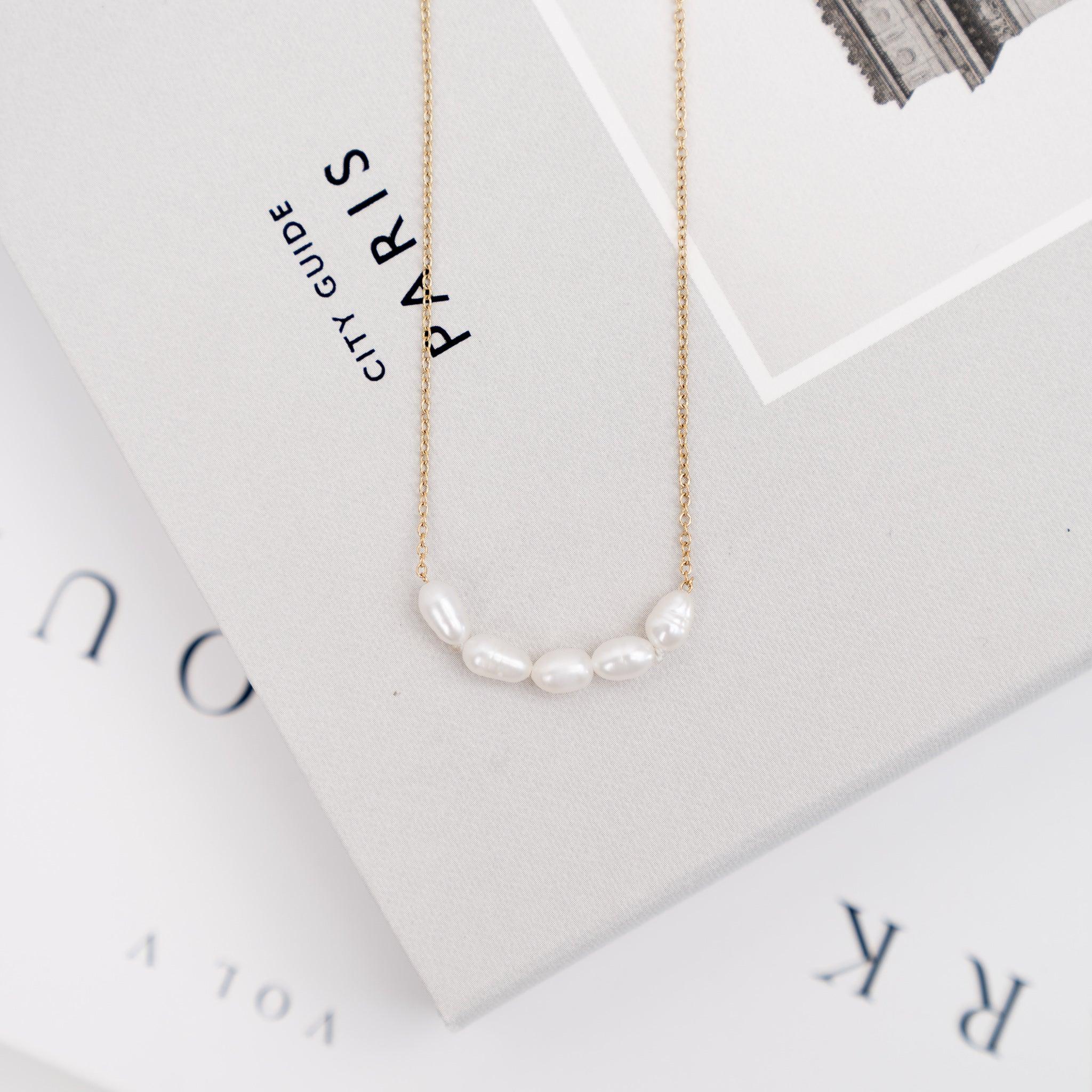 Byron Pearl Necklace - La Musa Jewellery