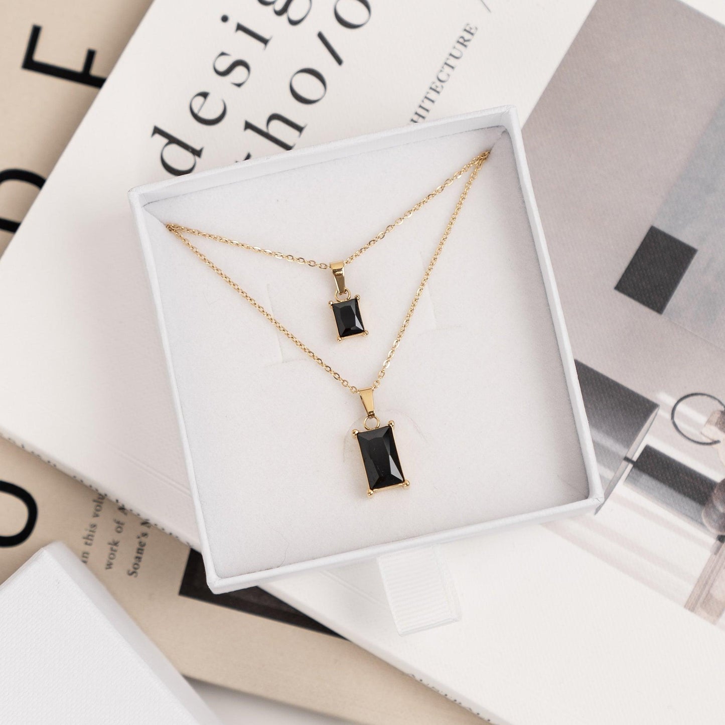 Double Layered Kiara Necklace | La Musa Jewellery