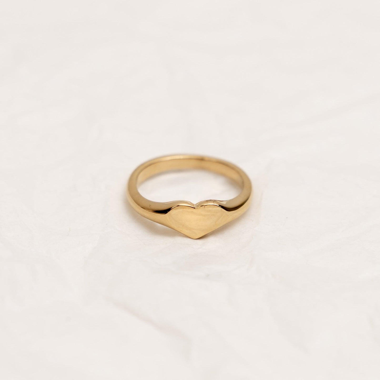 Heart Signet Ring | La Musa Jewellery