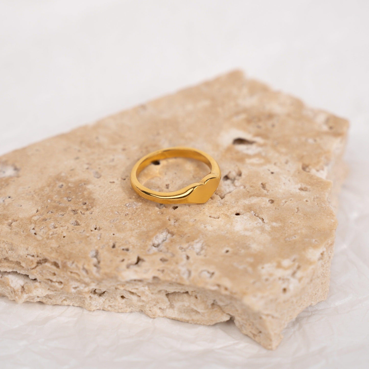 Heart Signet Ring | La Musa Jewellery