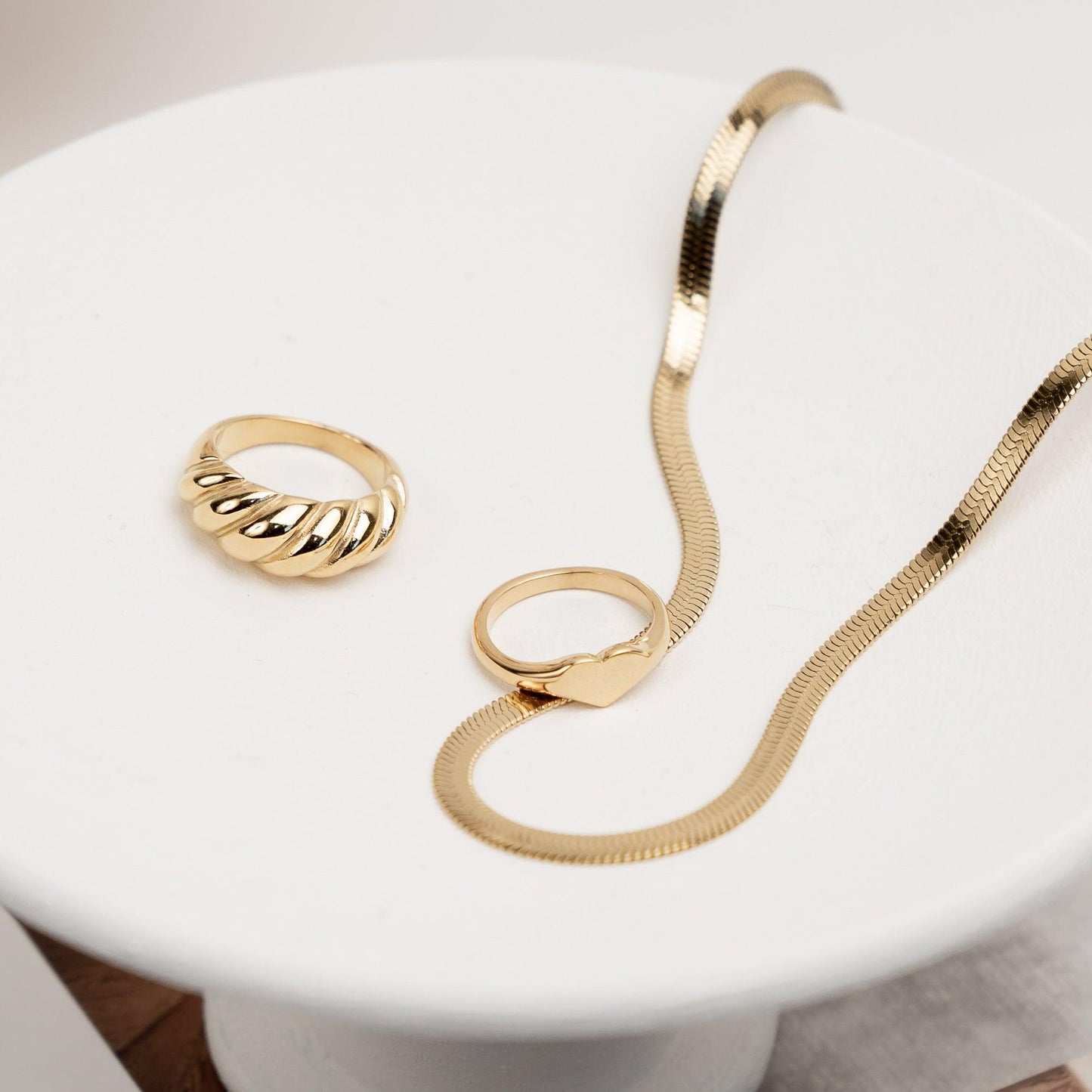 Heart Signet Ring | La Musa Jewellery