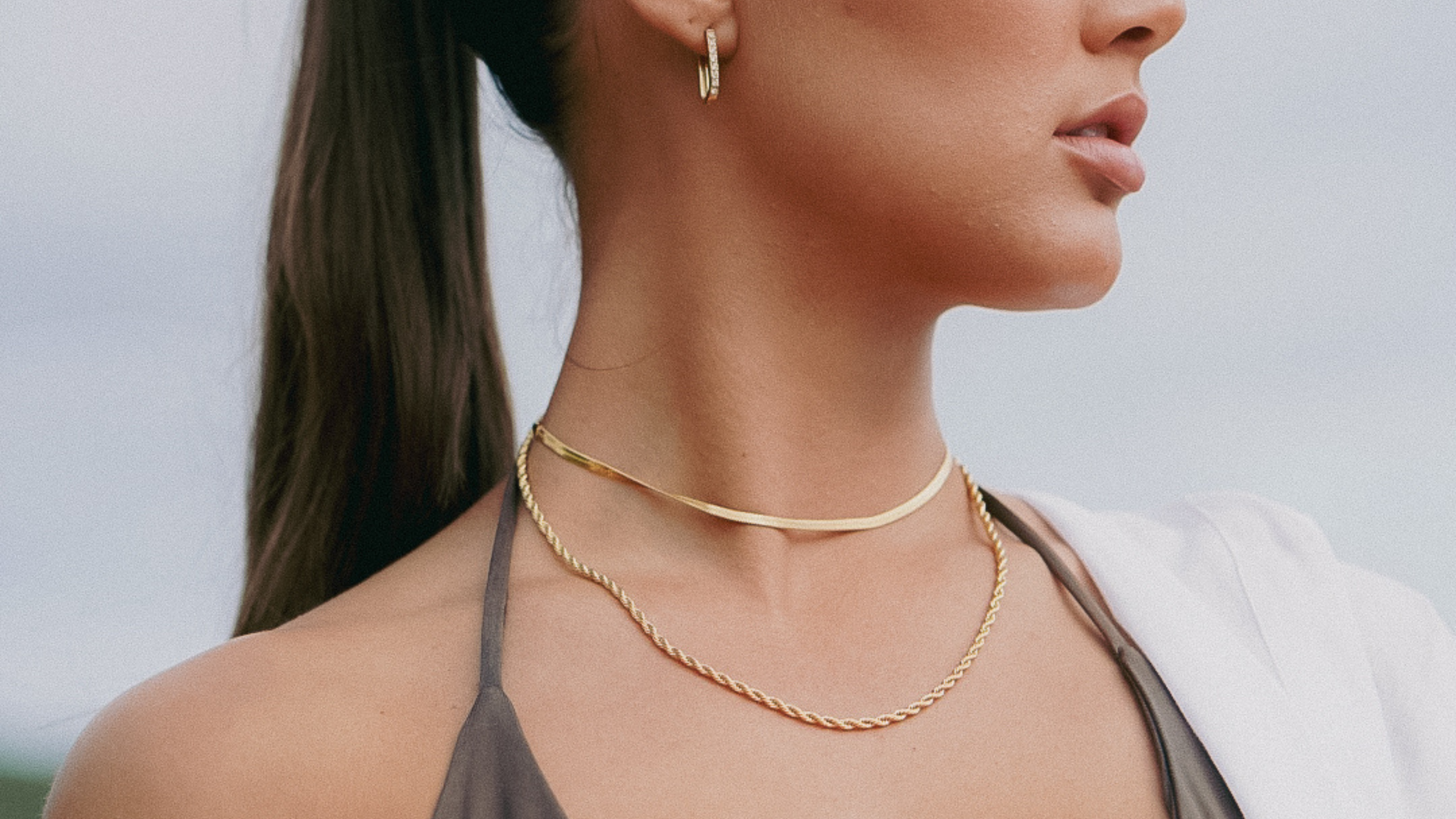 Thin Rope Chain Necklace
