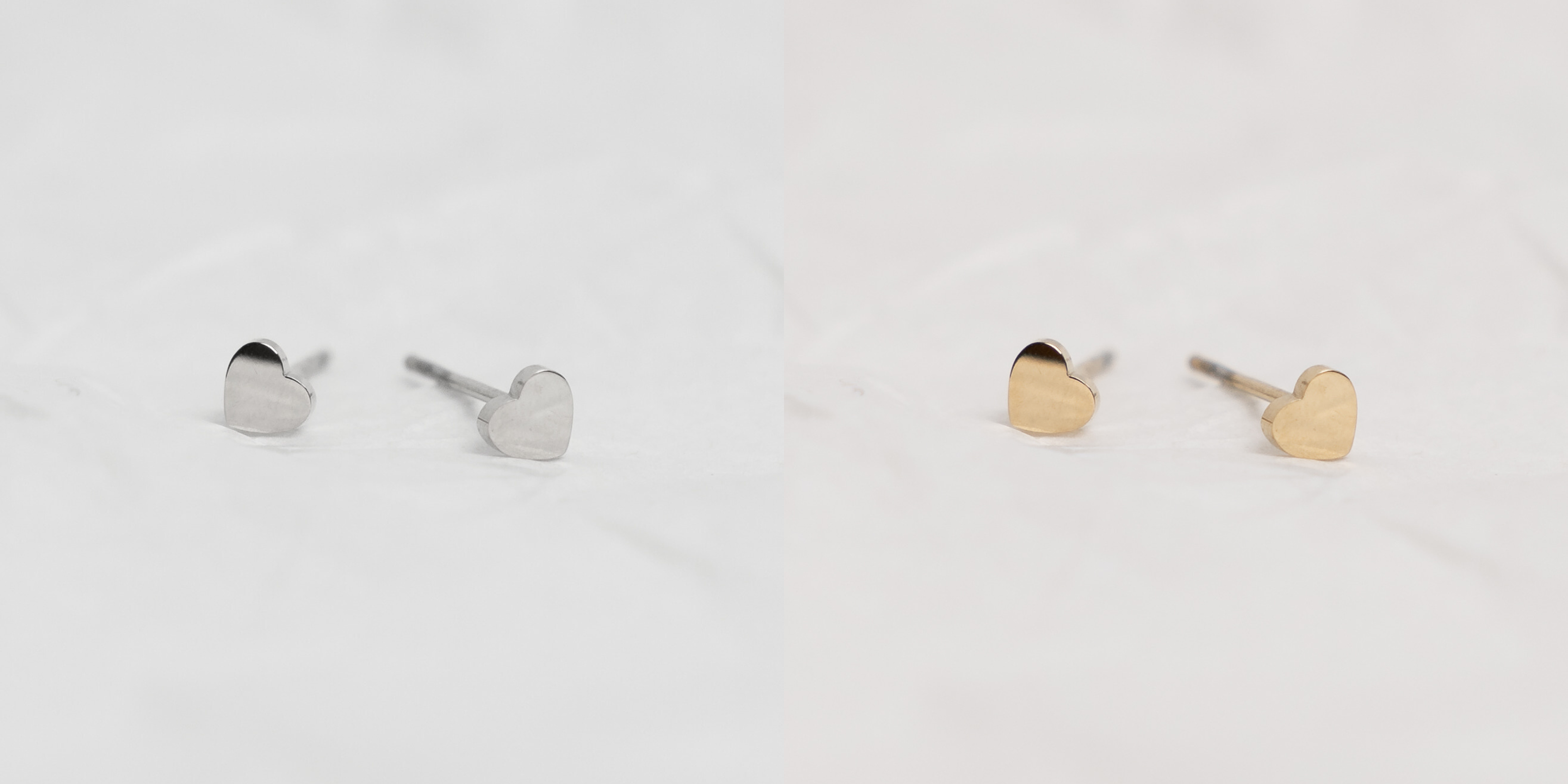 Heart Studs