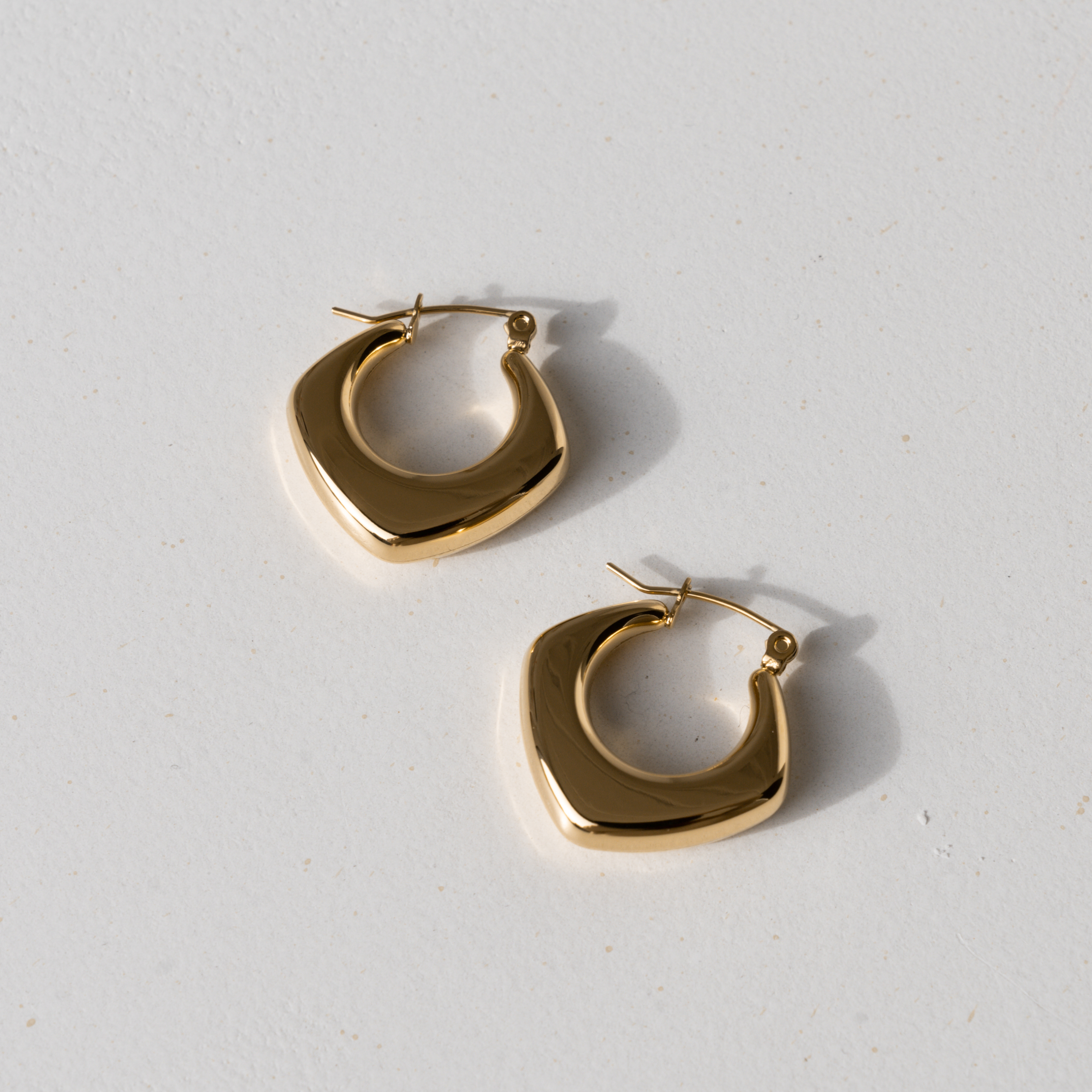 Off Duty Hoops - La Musa Jewellery