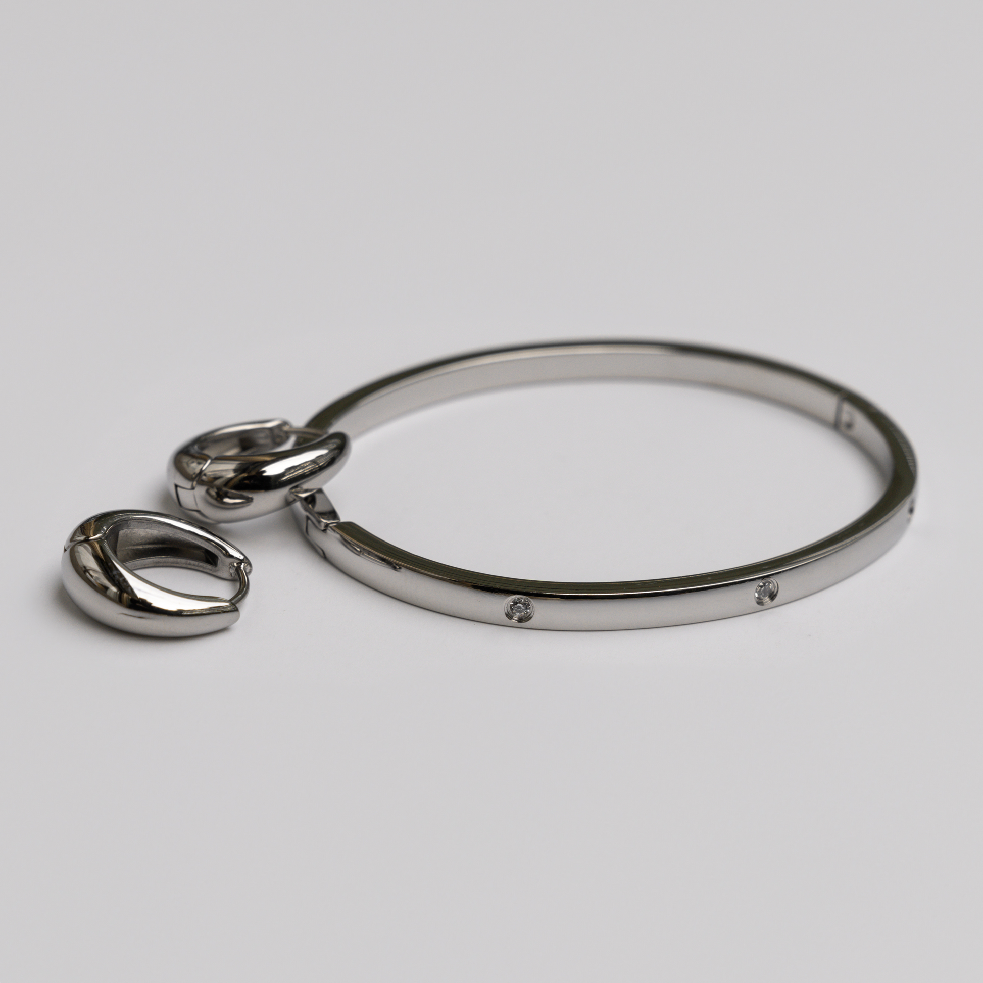 Chloé Bracelet - Silver - La Musa Jewellery