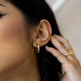 Classic Hoop Earrings - Gold
