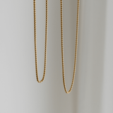 Essential Chain Necklace - Gold chain necklaces for women - waterproof jewellery - La Musa Jewellery