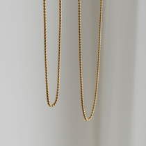 Essential Chain Necklace - Gold chain necklaces for women - waterproof jewellery - La Musa Jewellery