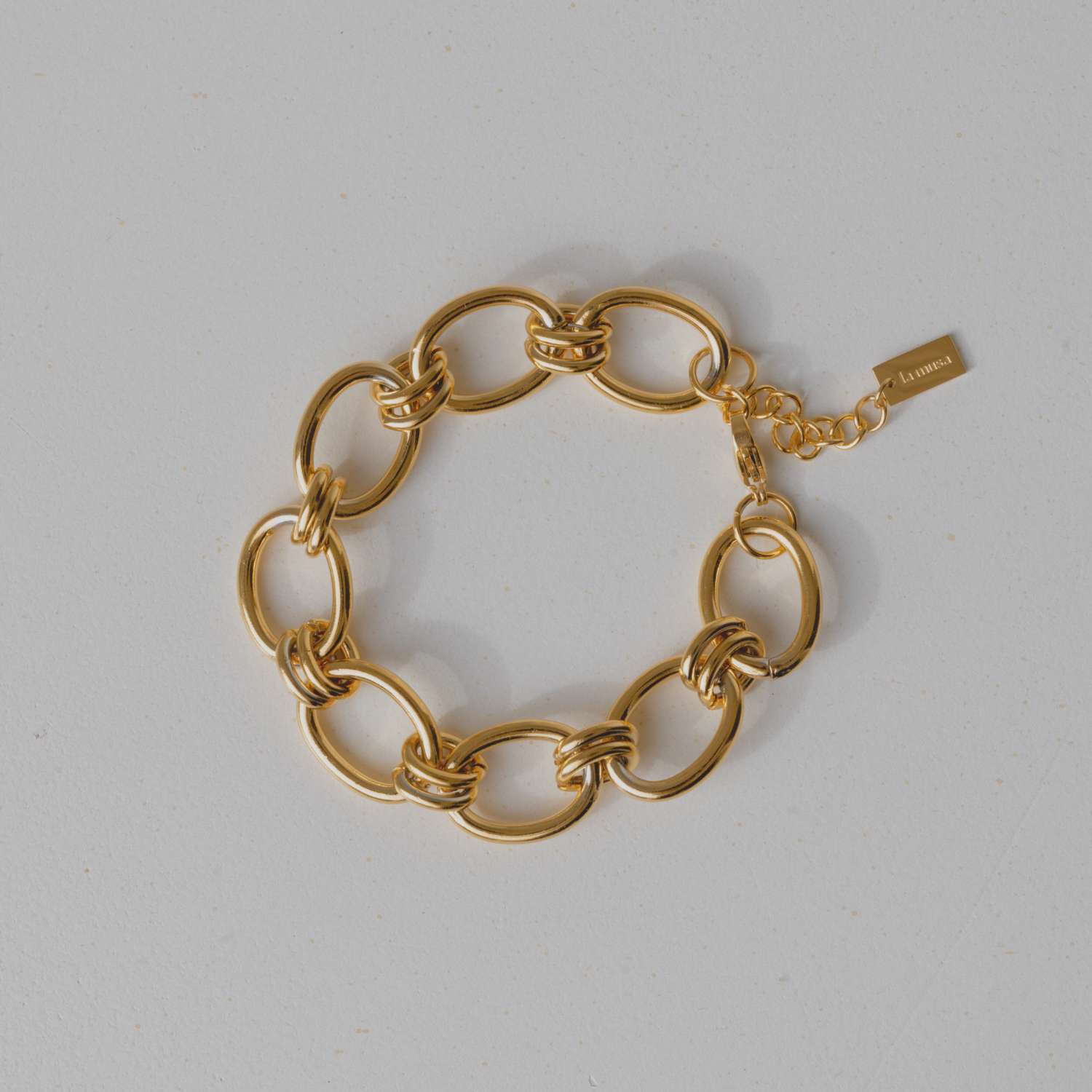 Ulu Bracelet - Waterproof gold chain statement bracelet - La Musa Jewellery