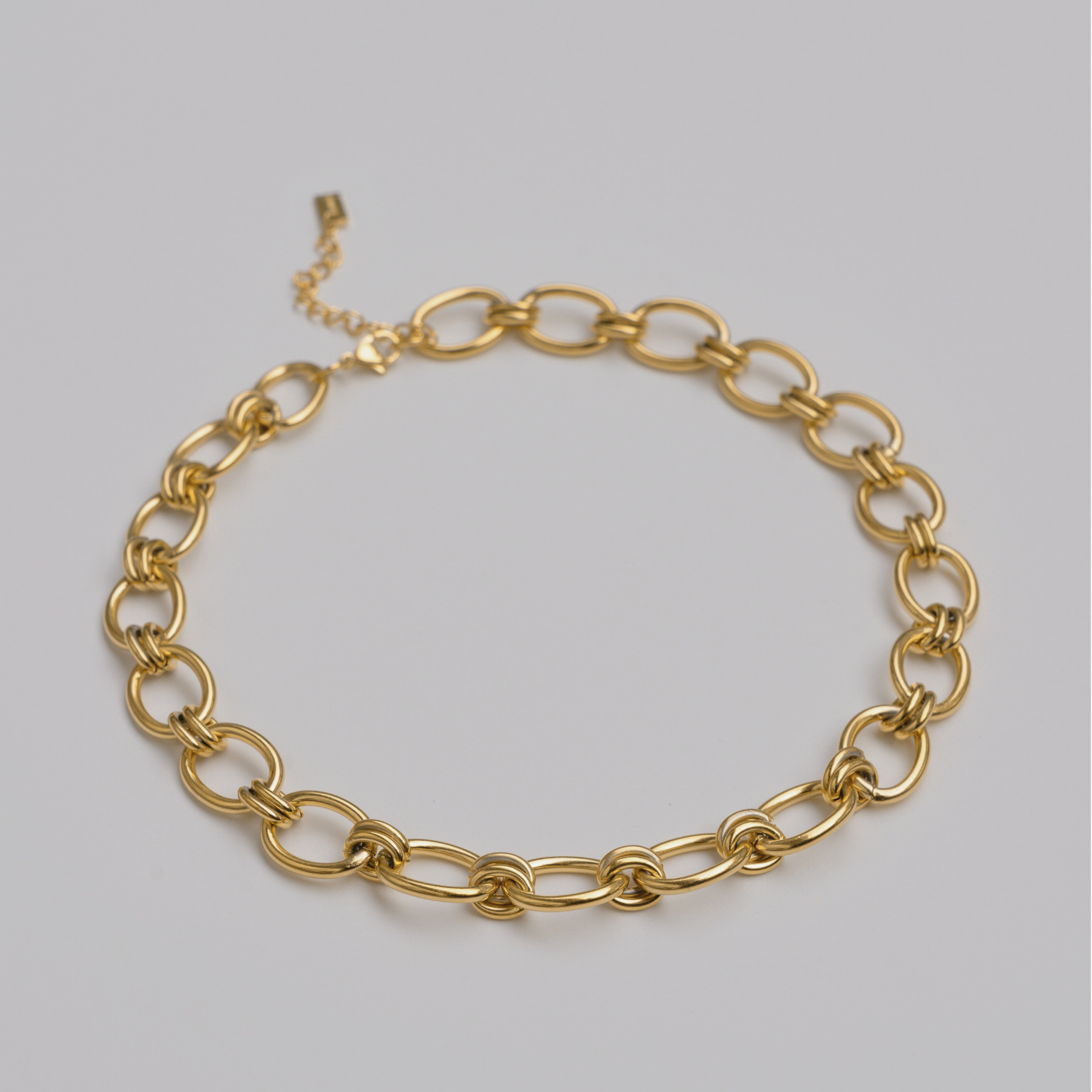 Ulu Necklace - Gold chain statement necklace - La Musa Jewellery