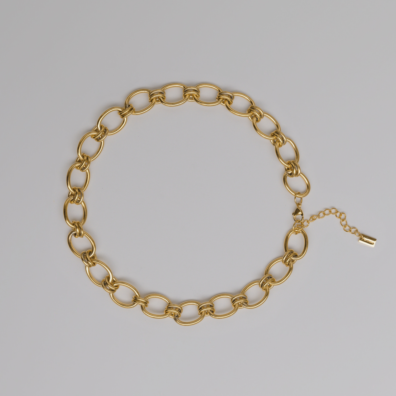 Ulu Necklace - Gold chain statement necklace - La Musa Jewellery