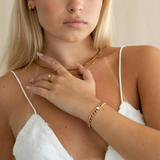 Sweet Bracelet - gold chain bracelet - waterproof jewellery - La Musa Jewellery