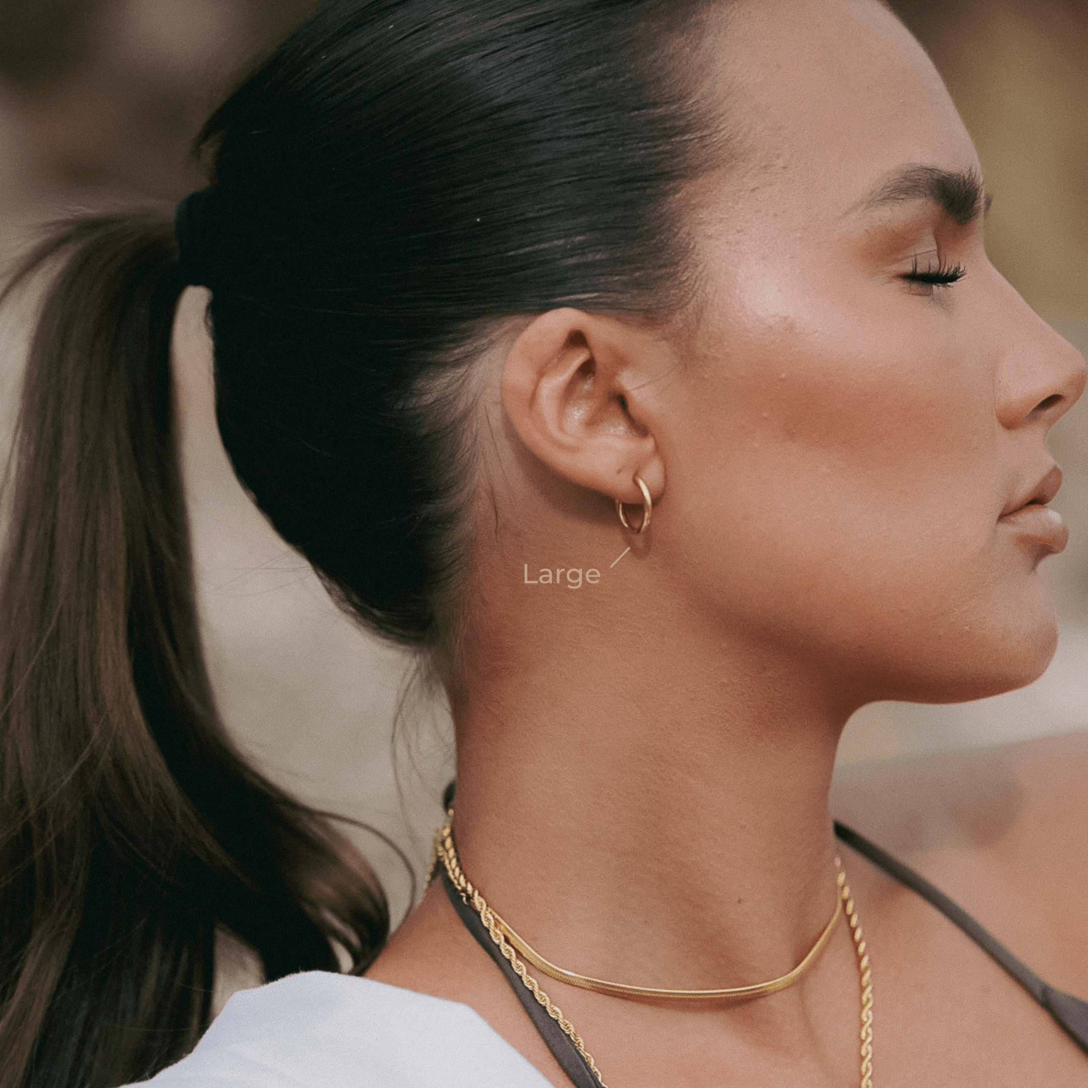 Everyday Hoops - Gold - La Musa Jewellery