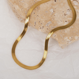 Medusa Snake Chain Necklace - gold chain necklaces for women - waterproof jewellery - La Musa Jewellery
