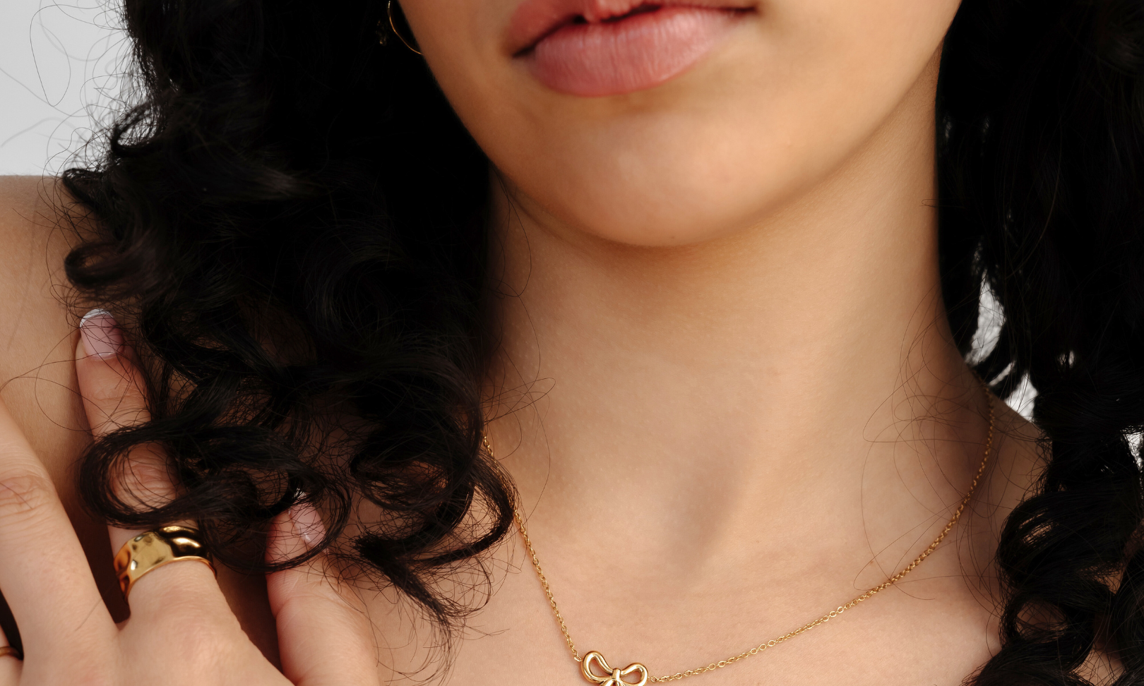 The Romance Set - bow necklace jewellery set - La Musa Jewellery