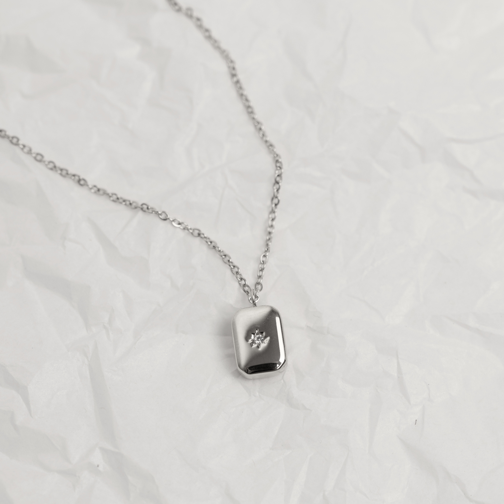 Chloe Pendant Necklace - SIlver | La Musa Jewellery