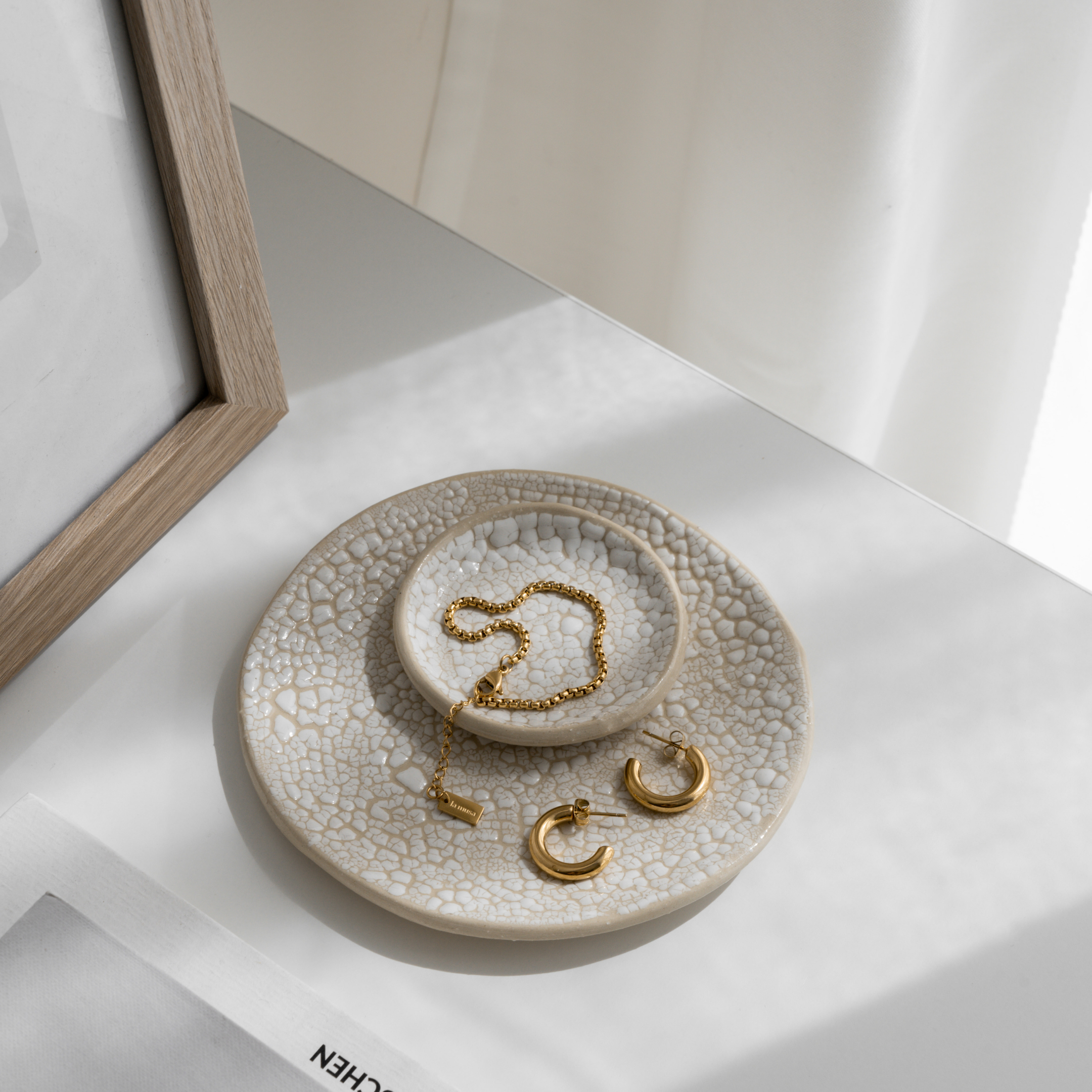 Classic Hoop Earrings - Gold - La Musa Jewellery