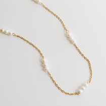 Dewi Pearl Necklace - pearl necklace - La Musa Jewellery