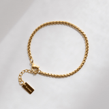 Essential Chain Bracelet - Gold - anklet, Gold, mens - La Musa Jewellery
