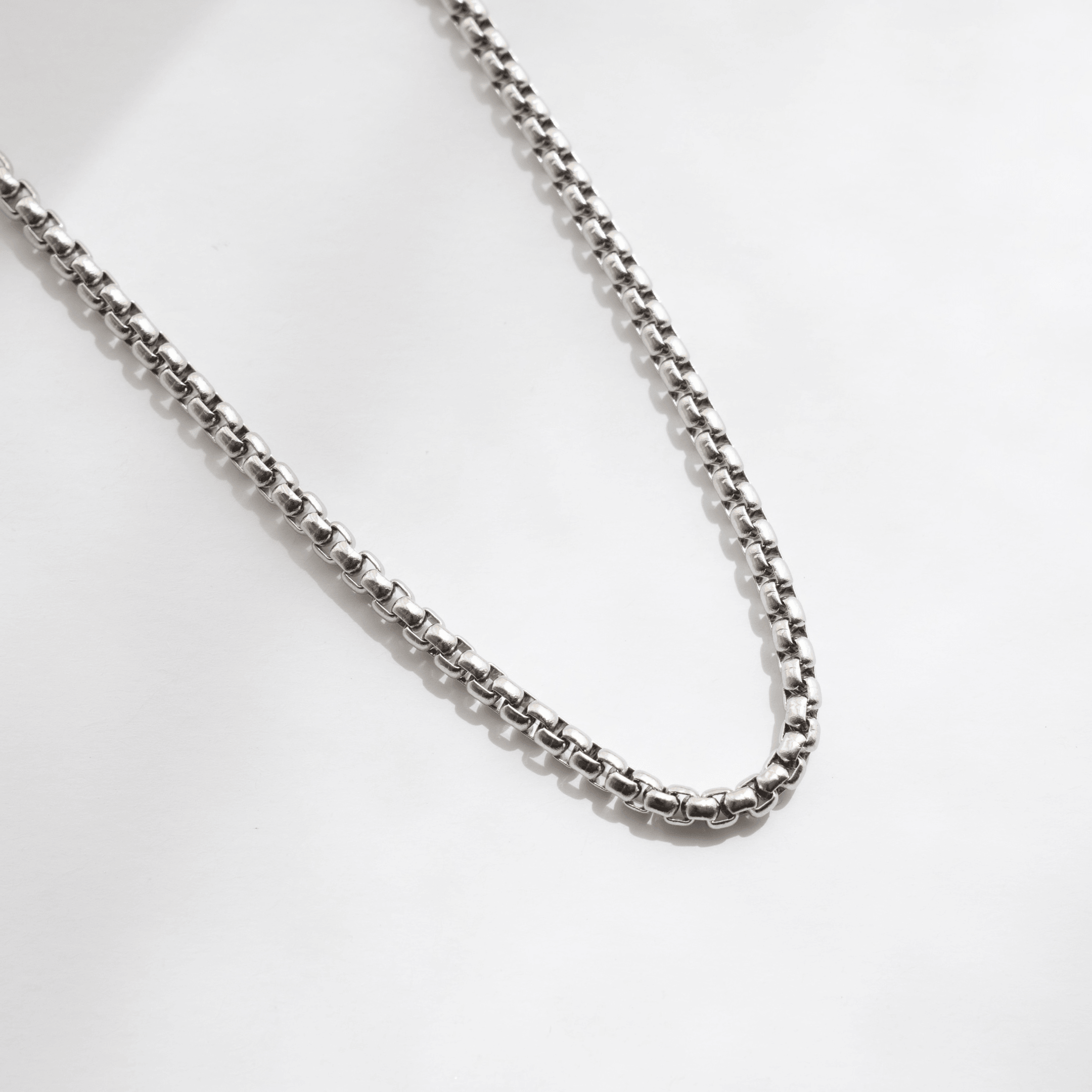 Essential Chain Necklace - Silver - mens, mens necklace, Silver, stainless steel, unisex - La Musa Jewellery