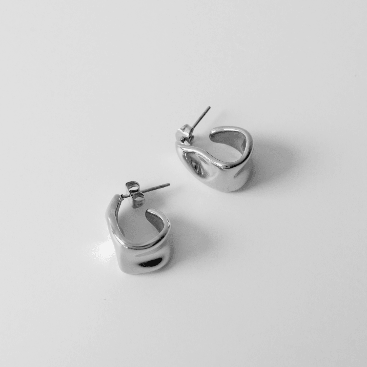 Indah Earrings - Silver - La Musa Jewellery
