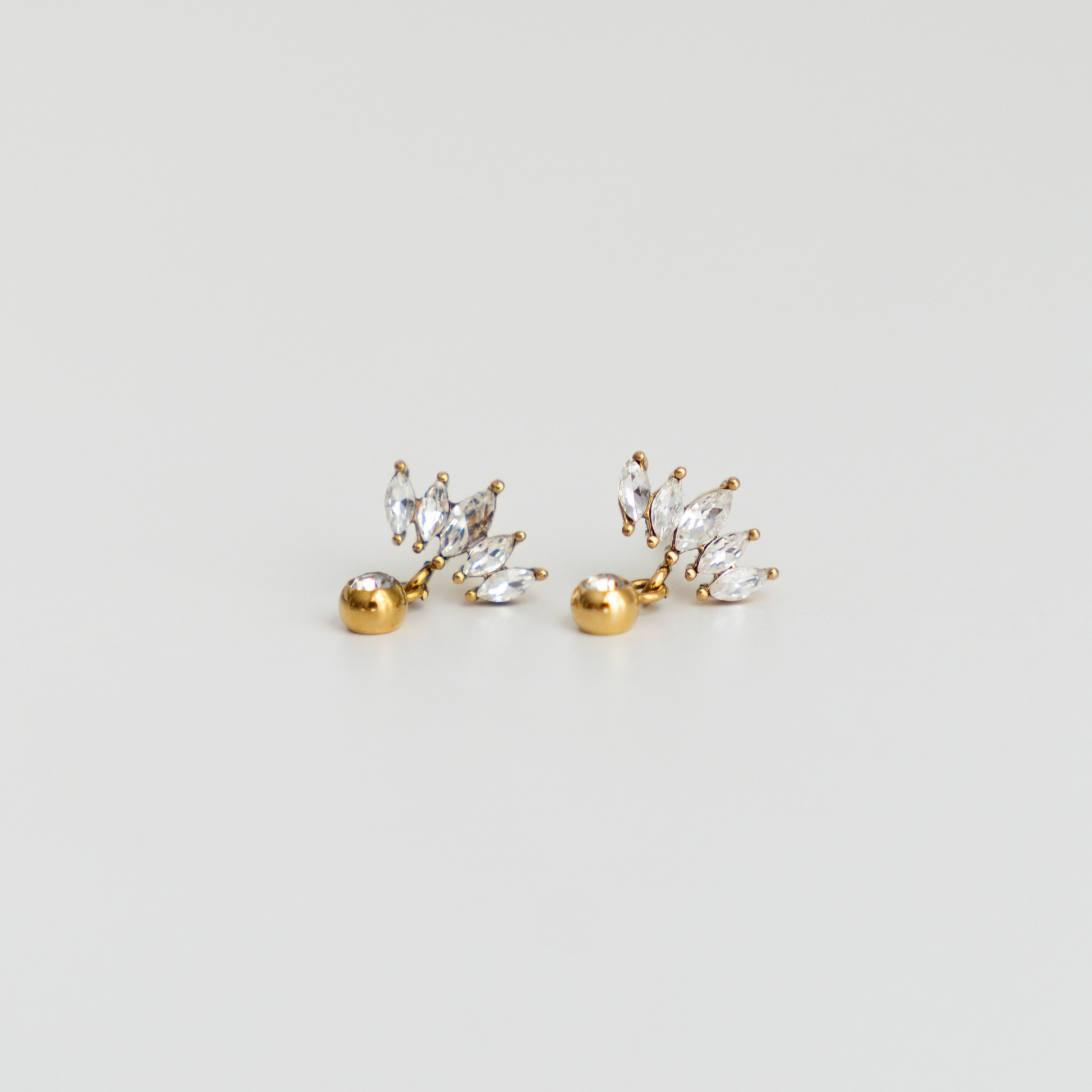 Lotus Studs - La Musa Jewellery