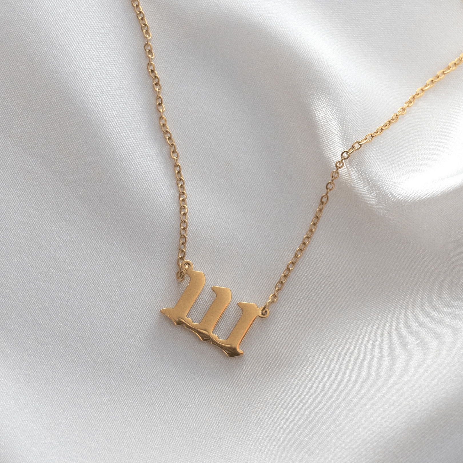 Angel Number Necklace - La Musa Jewellery