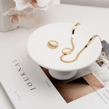 Medusa Snake Chain Necklace - gold chain necklaces for women - waterproof jewellery - La Musa Jewellery