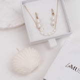 Airlie Pearl Huggie Earrings - La Musa Jewellery