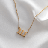 Angel Number Necklace - La Musa Jewellery