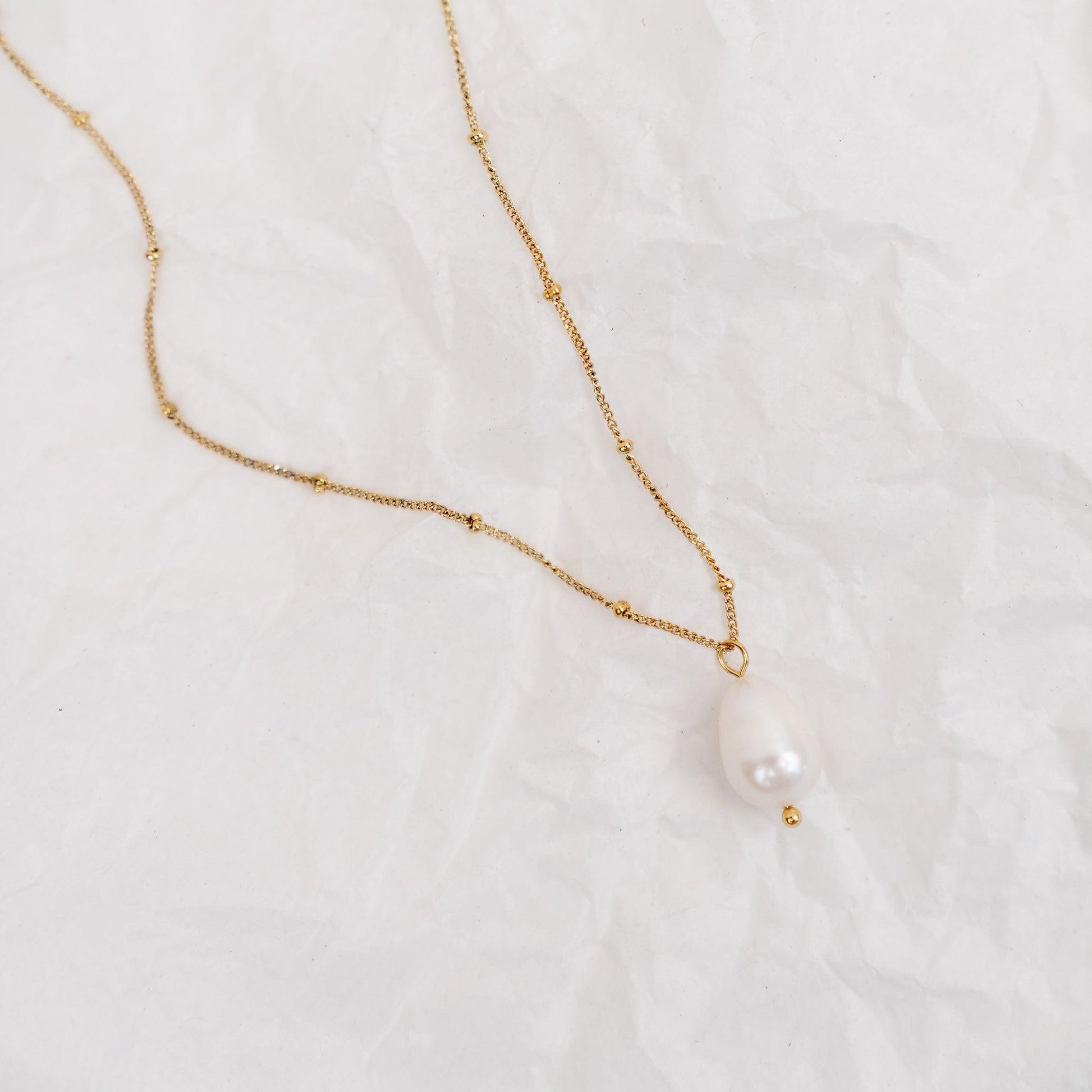 Bronte Pearl Necklace - La Musa Jewellery