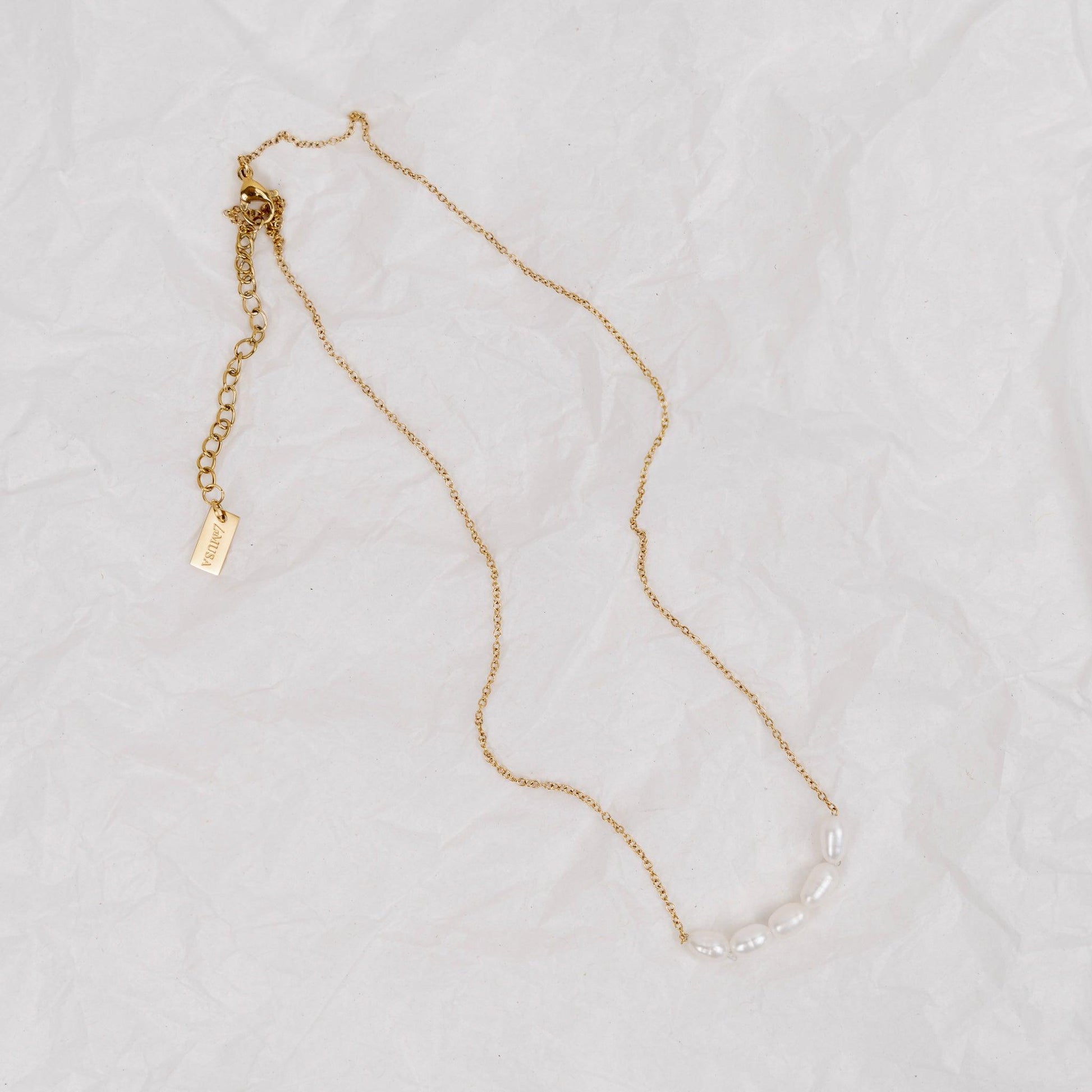 Byron Pearl Necklace - La Musa Jewellery