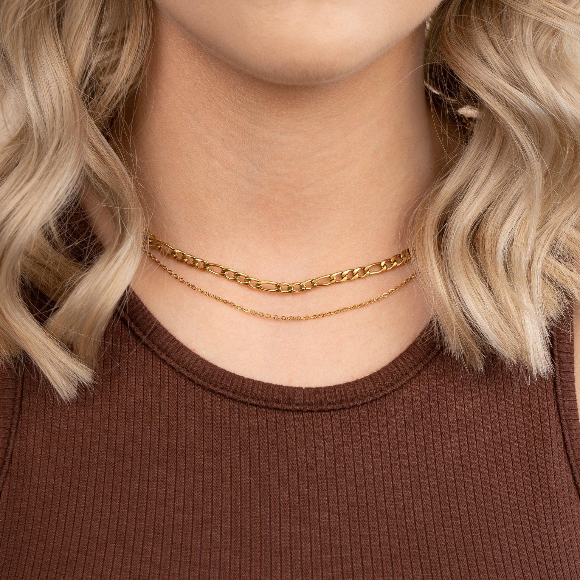 Double Chain Necklace | La Musa Jewellery