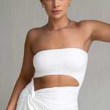 Double Chain Necklace - Silver - La Musa Jewellery