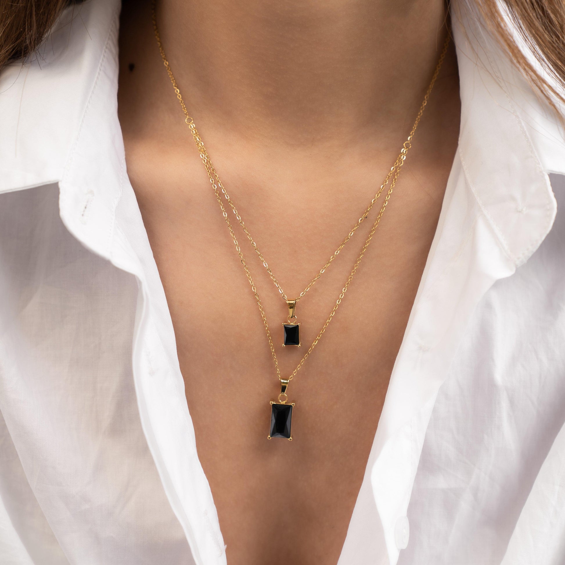 Double Layered Kiara Necklace | La Musa Jewellery