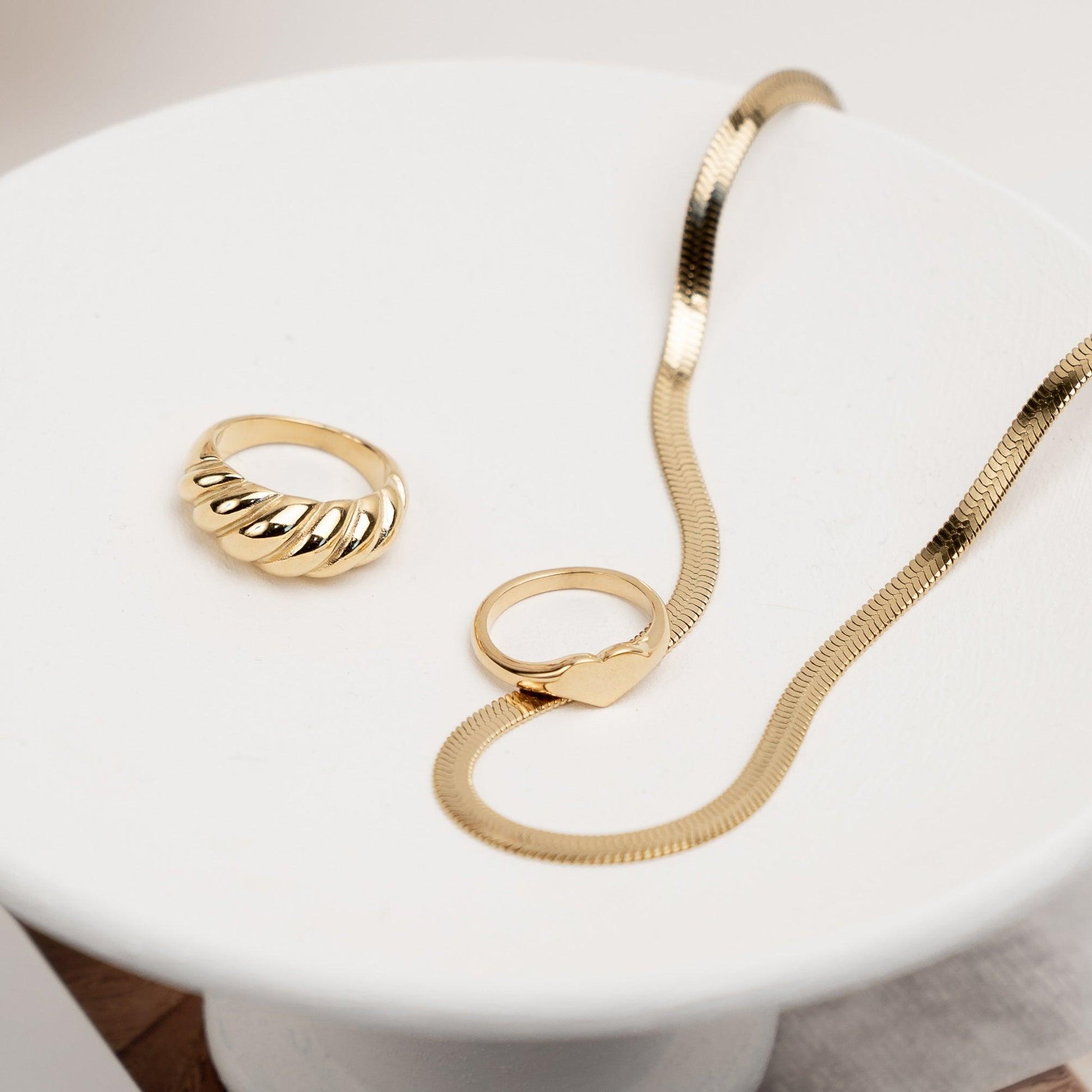 Heart Signet Ring | La Musa Jewellery