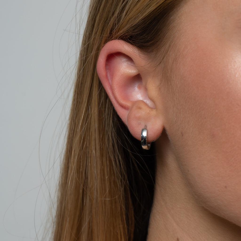Minimalist Huggie Earrings | La Musa Jewellery